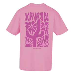 T-shirt Cactus du sud rose