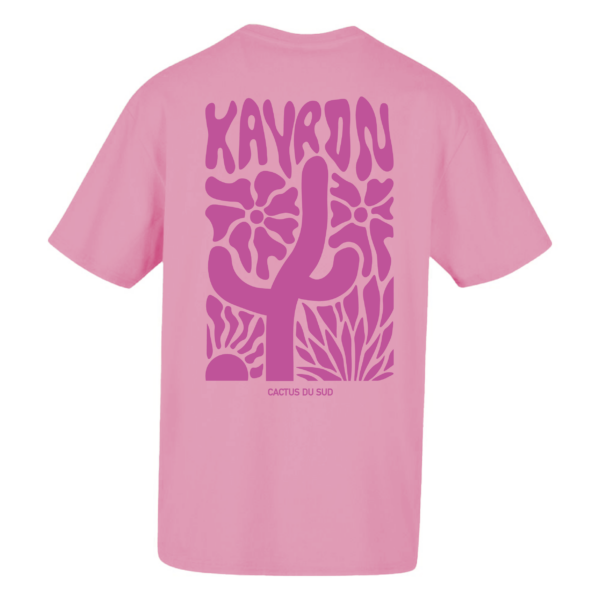 T-shirt Cactus du sud rose